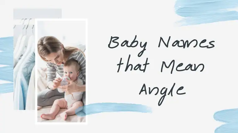 Baby Names that Mean Angle