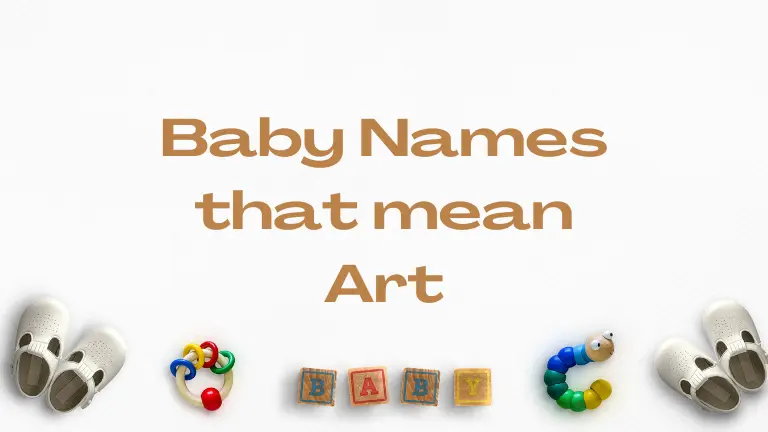 names that mean art