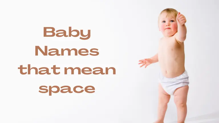 names that mean space