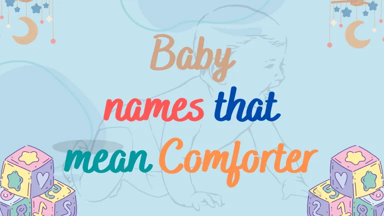 names that mean comforter