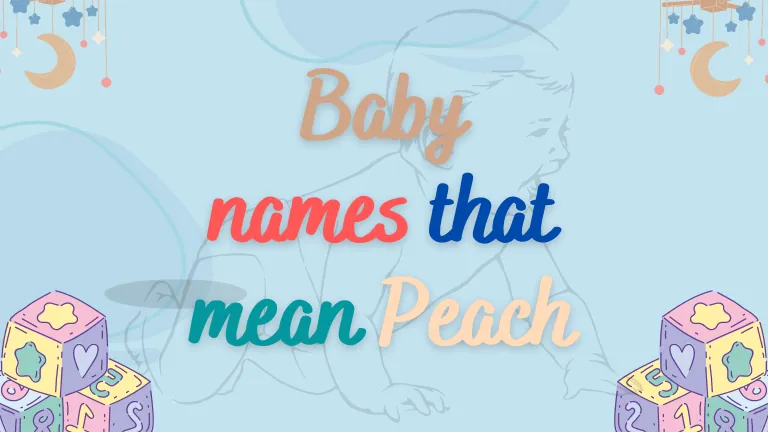 names that mean peach