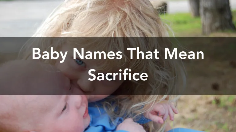 names-mean-sacrifice